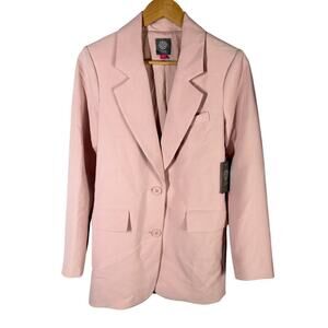 Vince Camuto Classic Escape Notch Collar Blazer Size 2 Dusty Blush